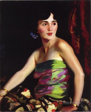  Robert Oil Painting - Isolina Maldonado Spanish Dancer portrait Ashcan School Robert Henri